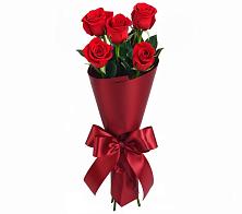 Букет 5 Красных роз Эдлесс Лав в Истре Истринский район