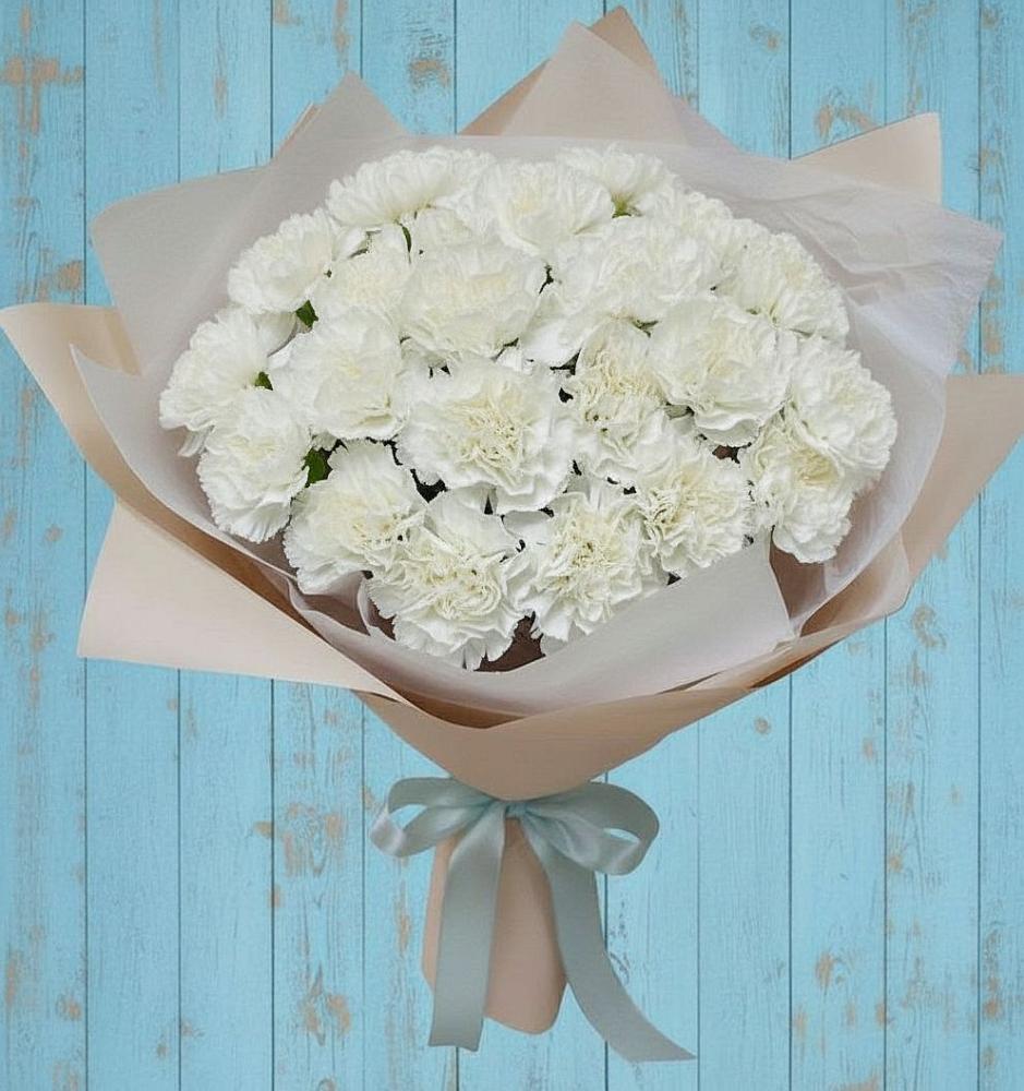 Букет цветов из: Гвоздики в Истре Истринский район