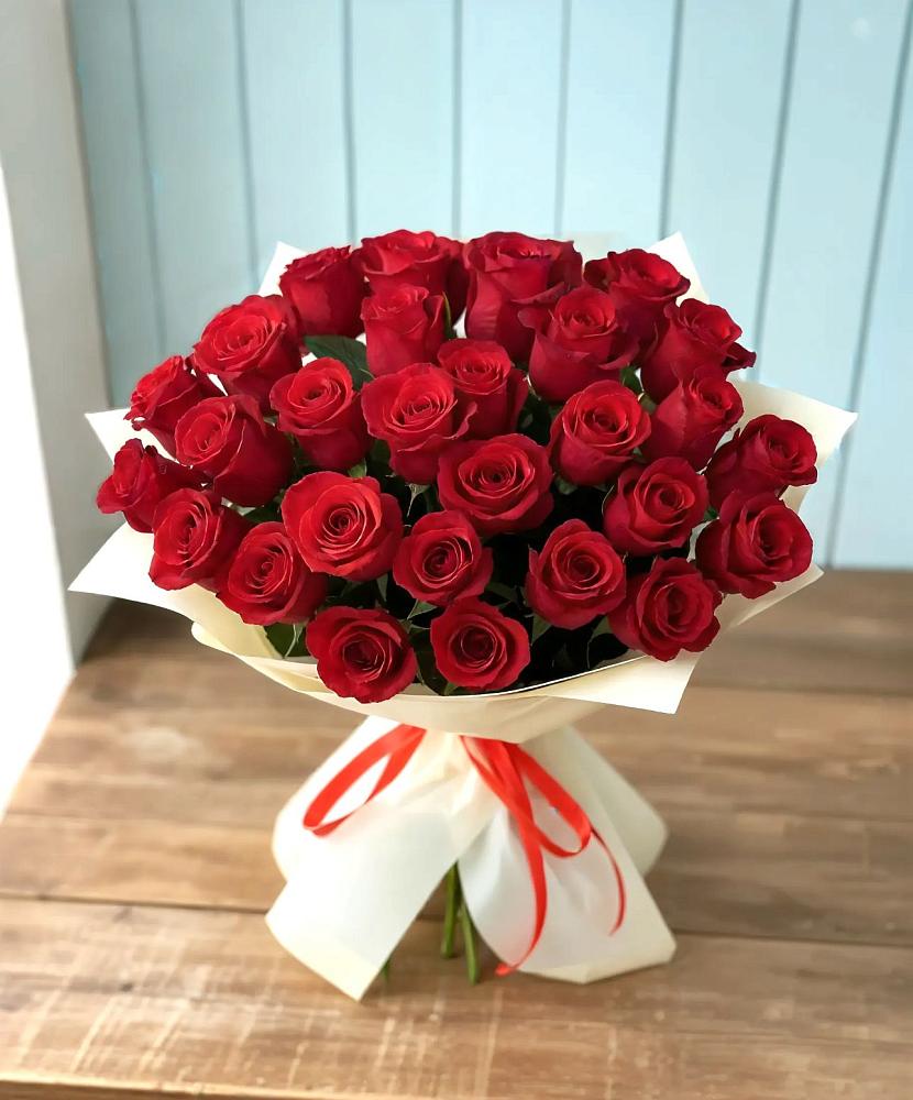 Букет 29 Красных роз в Истре Истринский район