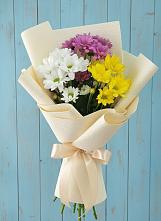 Букет цветов из:  Хризантемы в Истре Истринский район