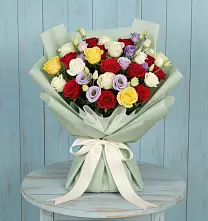 Букет цветов из:  Розы в Истре Истринский район