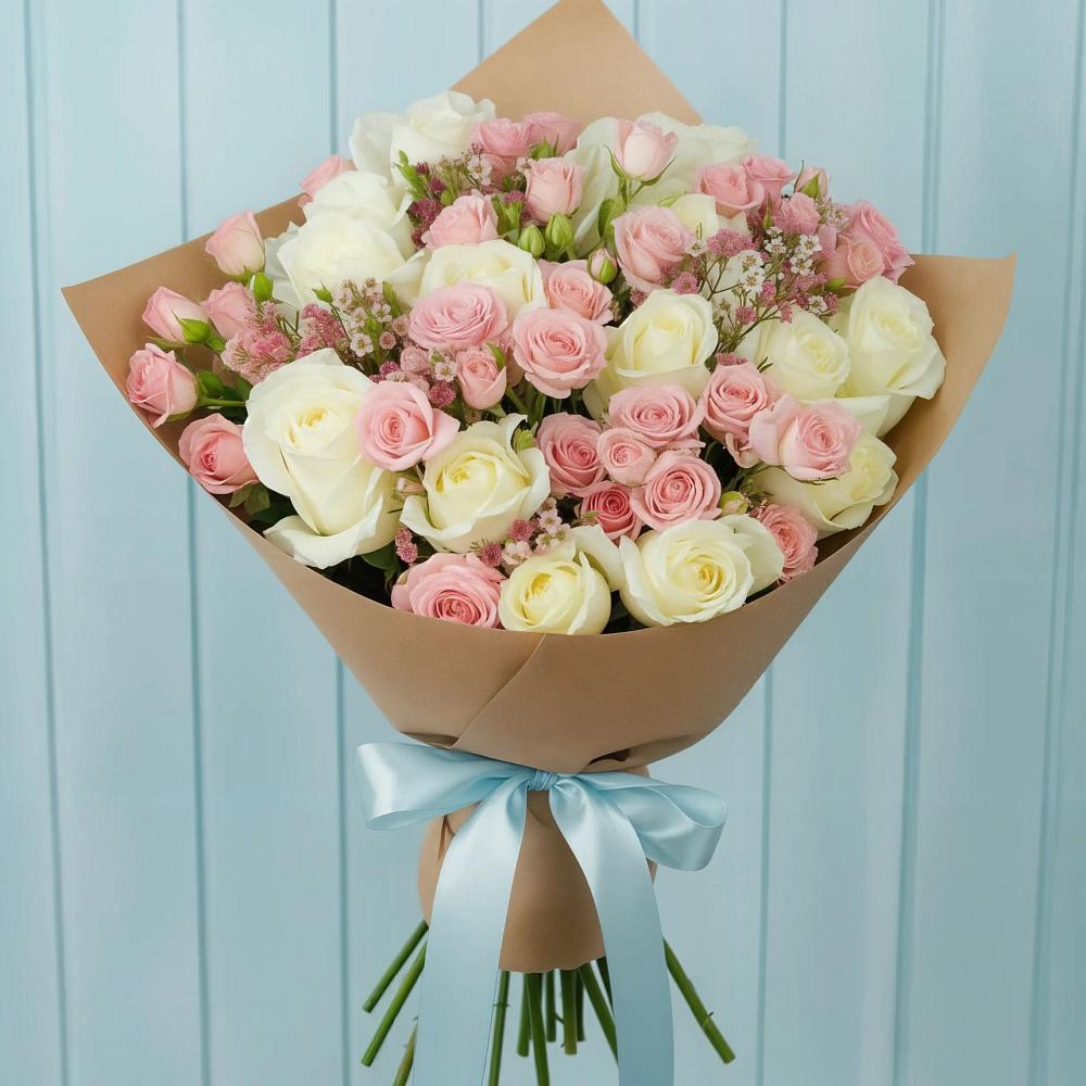 Букет цветов из: Розы в Истре Истринский район