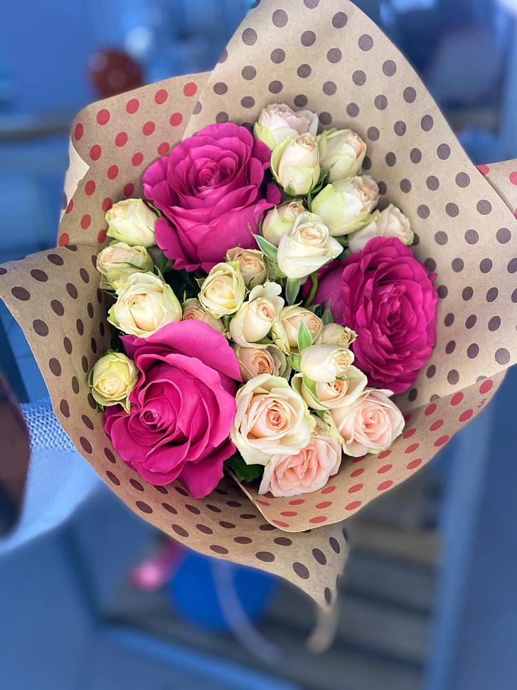 Букет цветов из: Розы в Истре Истринский район