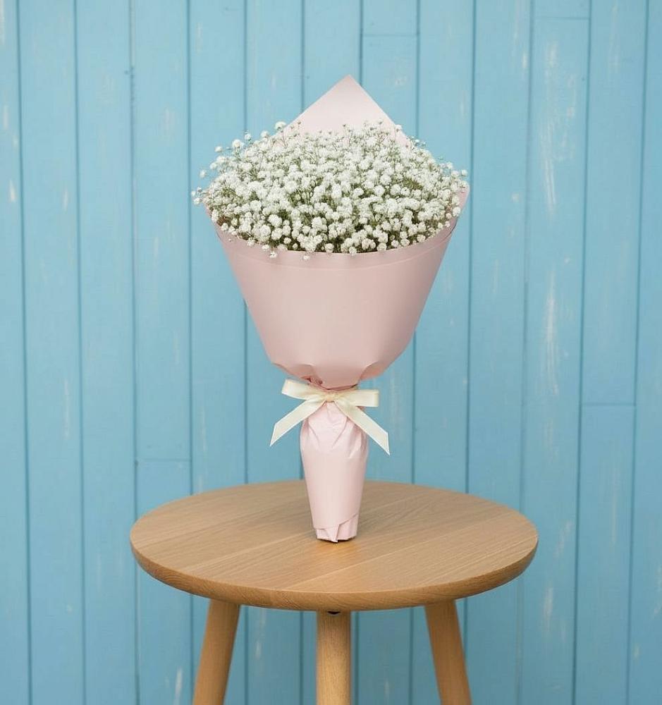 Букет цветов из: Гипсофила в Истре Истринский район