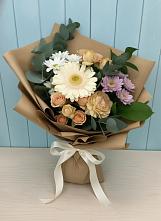 Букет цветов из:  Герберы и Хризантемы в Истре Истринский район