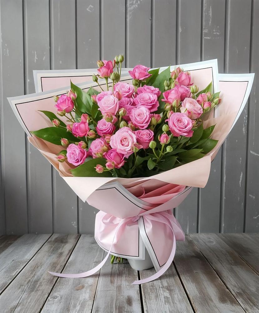 Букет Розовый кустик в Истре Истринский район