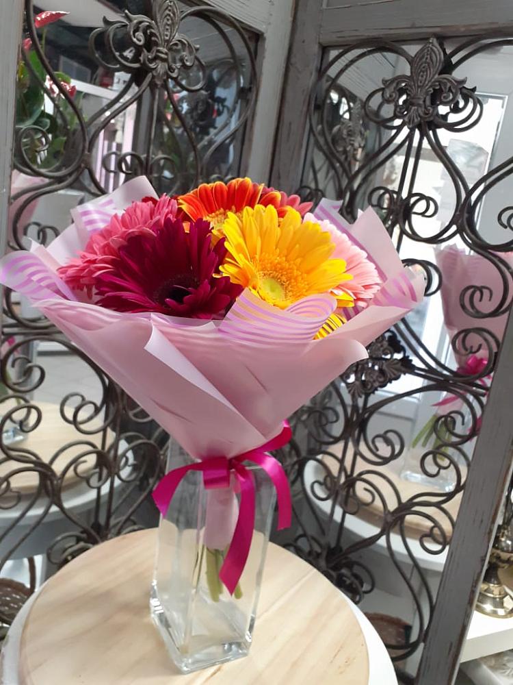 Букет цветов из: Герберы в Истре Истринский район