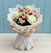 Букет цветов из:  Розы в Истре Истринский район