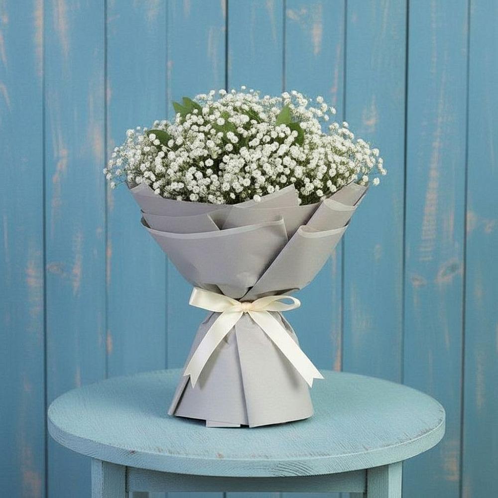 Букет цветов из: Гипсофила в Истре Истринский район