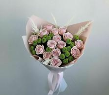 Букет цветов из:  Розы и Хризантемы в Истре Истринский район