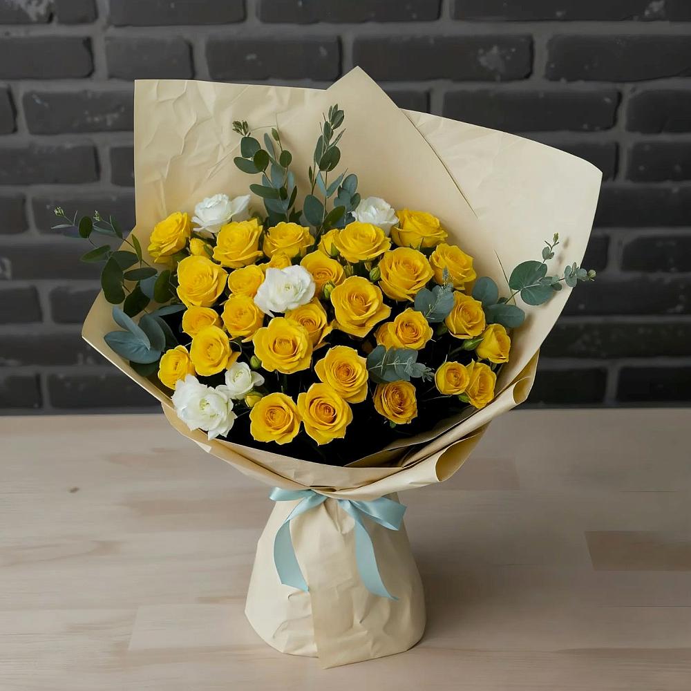 Букет цветов из: Розы в Истре Истринский район