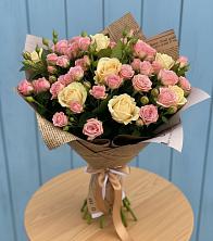 Букет цветов из:  Розы в Истре Истринский район