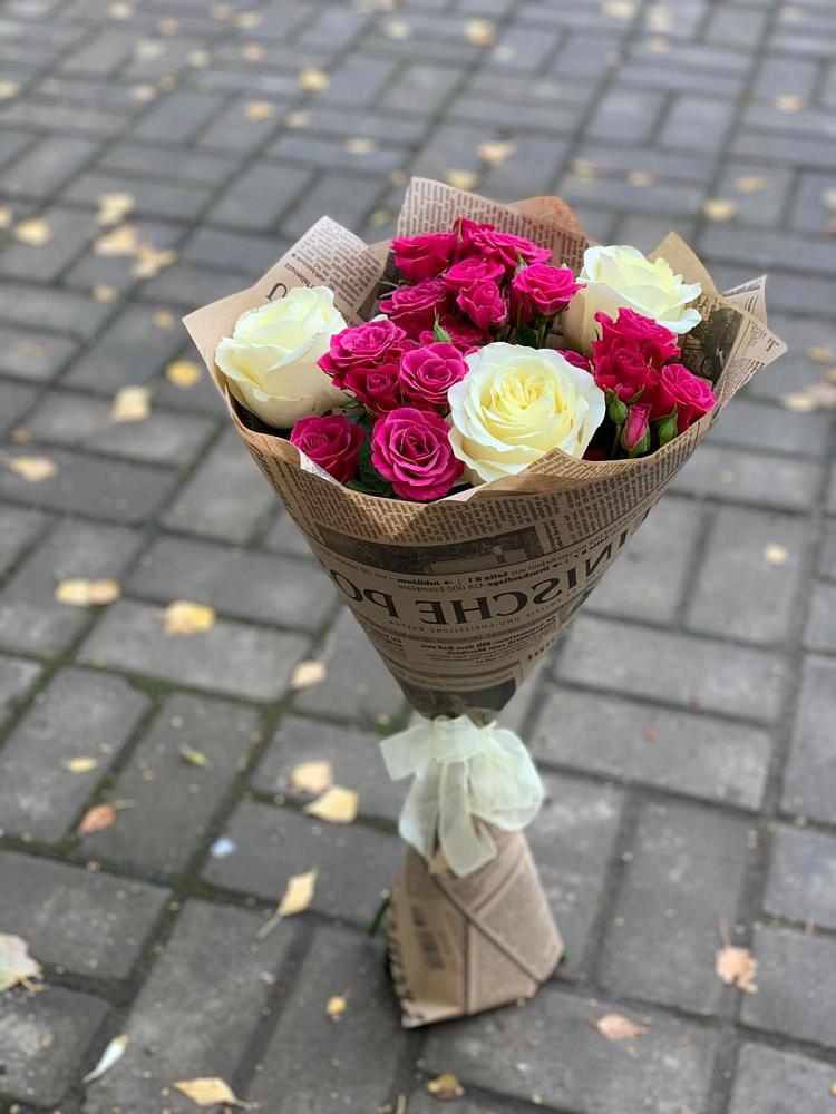 Букет цветов из: Розы в Истре Истринский район