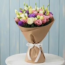 Букет цветов из:  Лизиантусы #REPLACE_PRED# Истре Истринский район