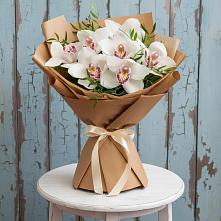 Букет цветов из:  Орхидеи и Розы #REPLACE_PRED# Истре Истринский район